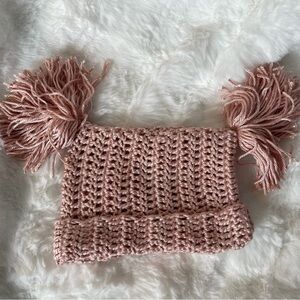 Pink child sized beret